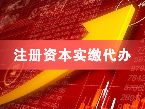 阳新注册资本实缴代办