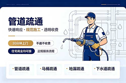 阳新管道疏通