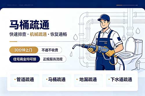 阳新马桶疏通