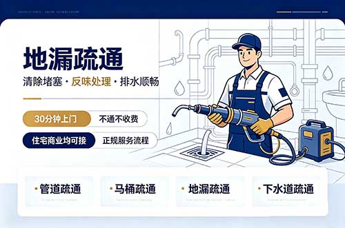阳新地漏疏通