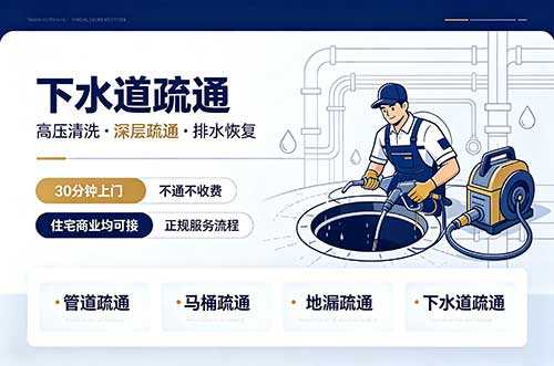阳新下水道疏通