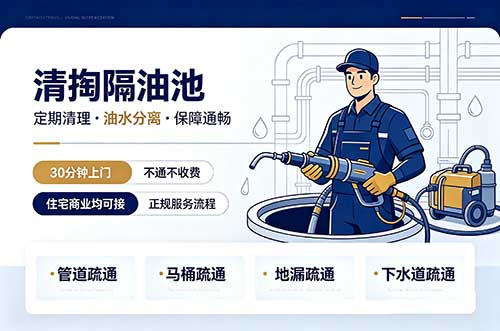 阳新清掏隔油池